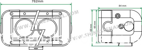 Warning LED Strip Bar Lights